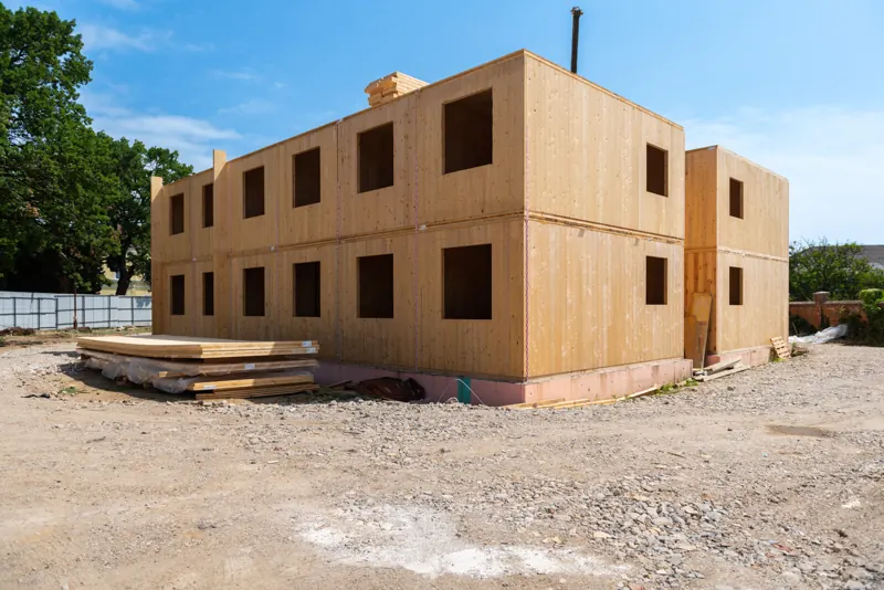 Hospital nurses' residence with a CLT structure – Szombathely